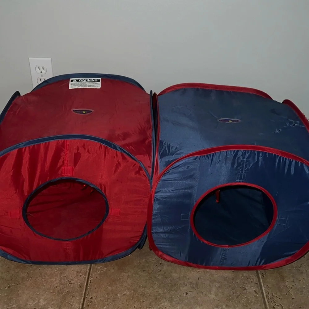 Sport Pet Cat Play Hideaway Collapsible Cubbies
